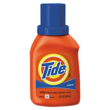 Tide Laundry Detergent, 10 oz Bottle, Liquid, Tide® Original, 12 PK 00471